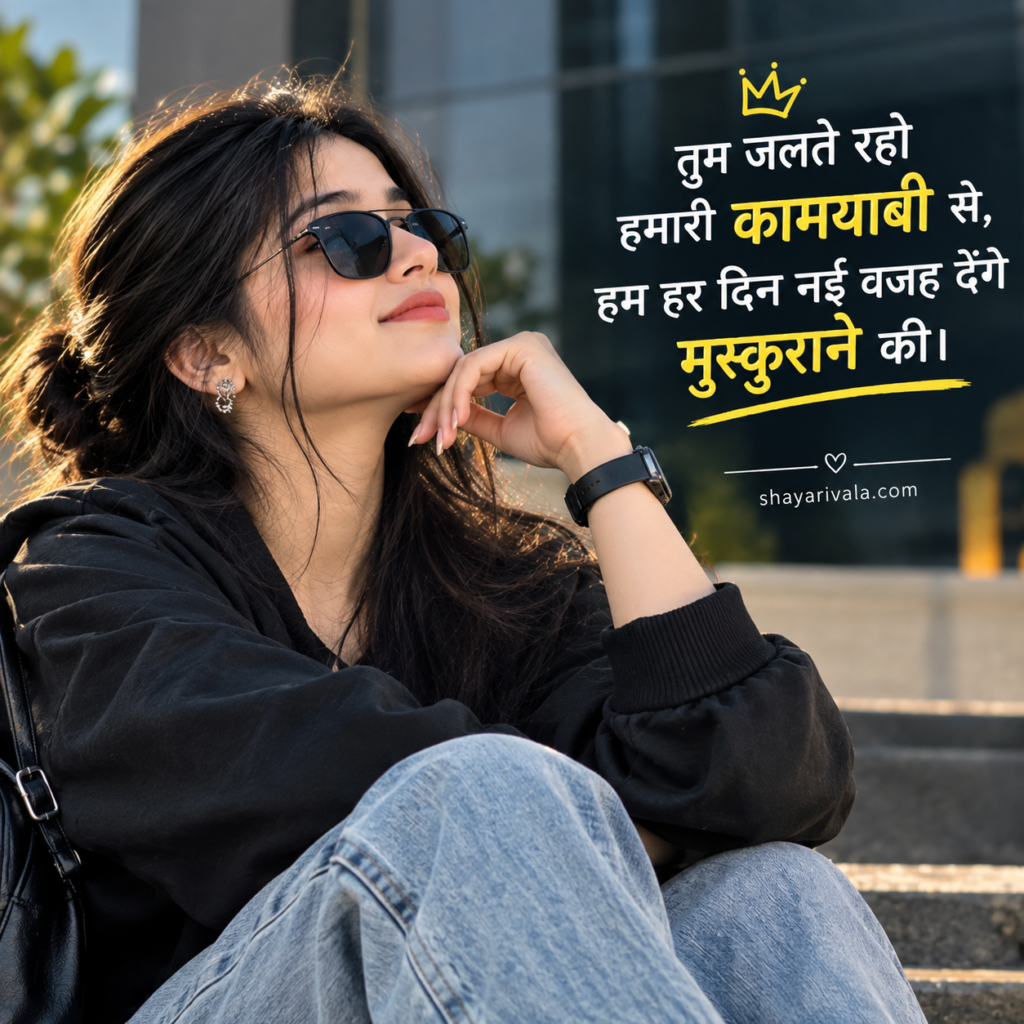 Jalne Walo Ke Liye Shayari जलने वालों के लिए शायरी 