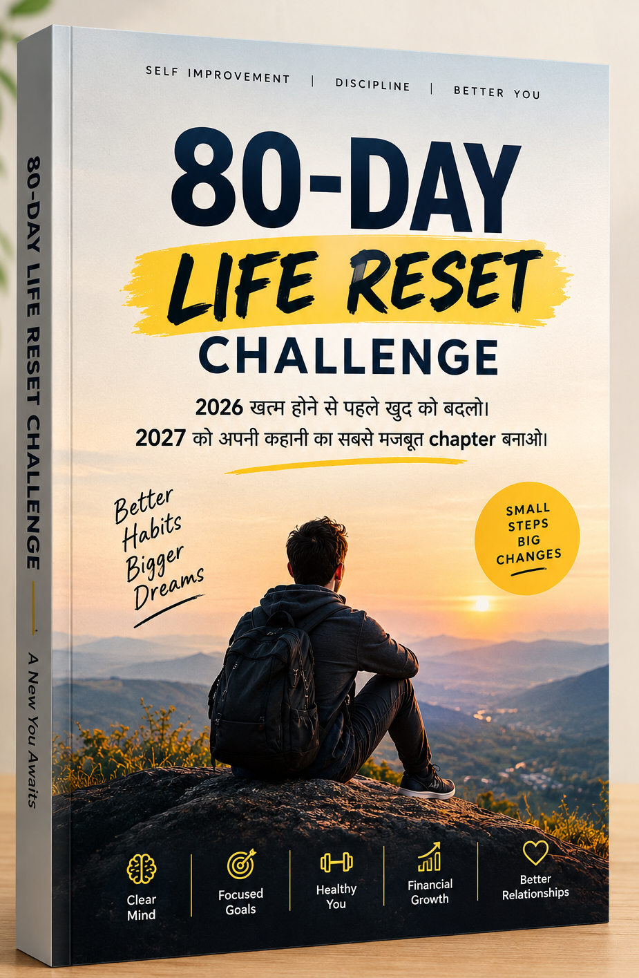 80-Day Life Reset Challenge E-Book Cover