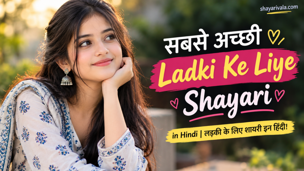 Ladki Ke Liye Shayari in Hindi 